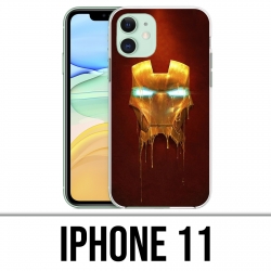 Coque iPhone 11 - Iron Man Gold