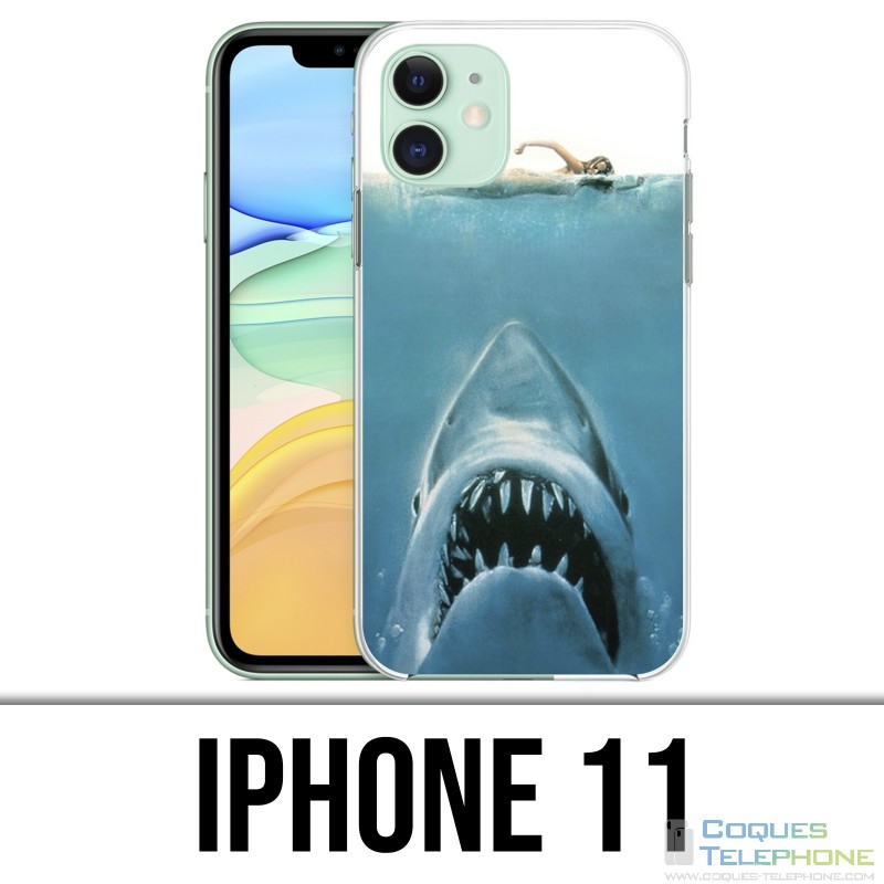 Funda iPhone 11 - Mandíbulas Los dientes del mar