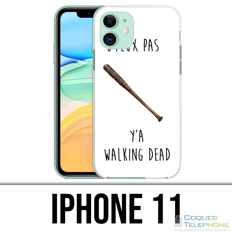 Coque iPhone 11 - Jpeux Pas Walking Dead