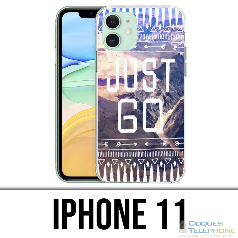 Coque iPhone 11 - Just Go