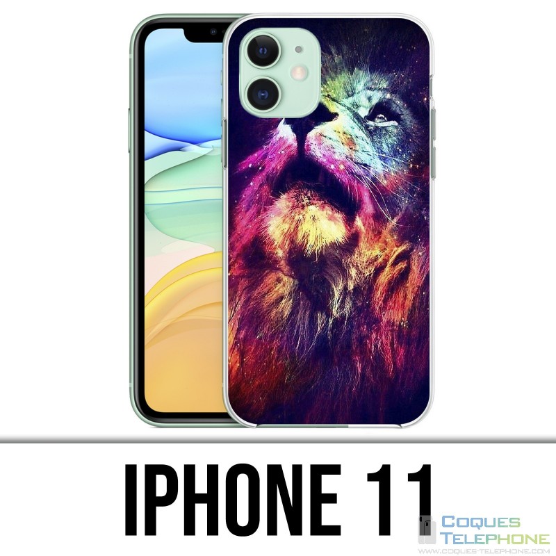 Custodia per iPhone 11 - Lion Galaxie