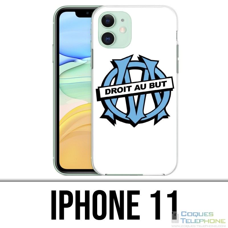 Custodia per iPhone 11 - Logo Om Marseille Right To The Goal