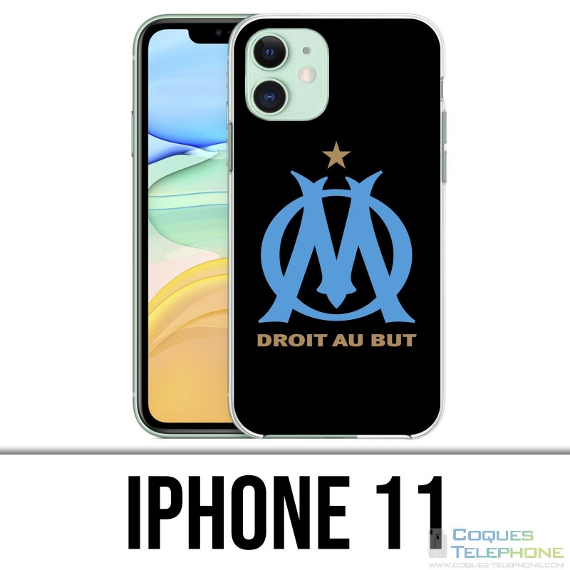 IPhone Hülle 11 - Logo Om Marseille Schwarz