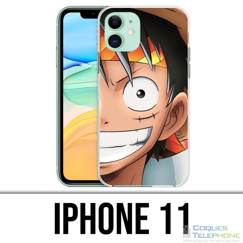 Custodia per iPhone 11 - Luffy One Piece