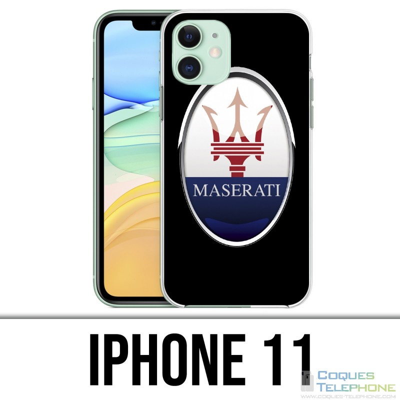 Coque iPhone 11 - Maserati