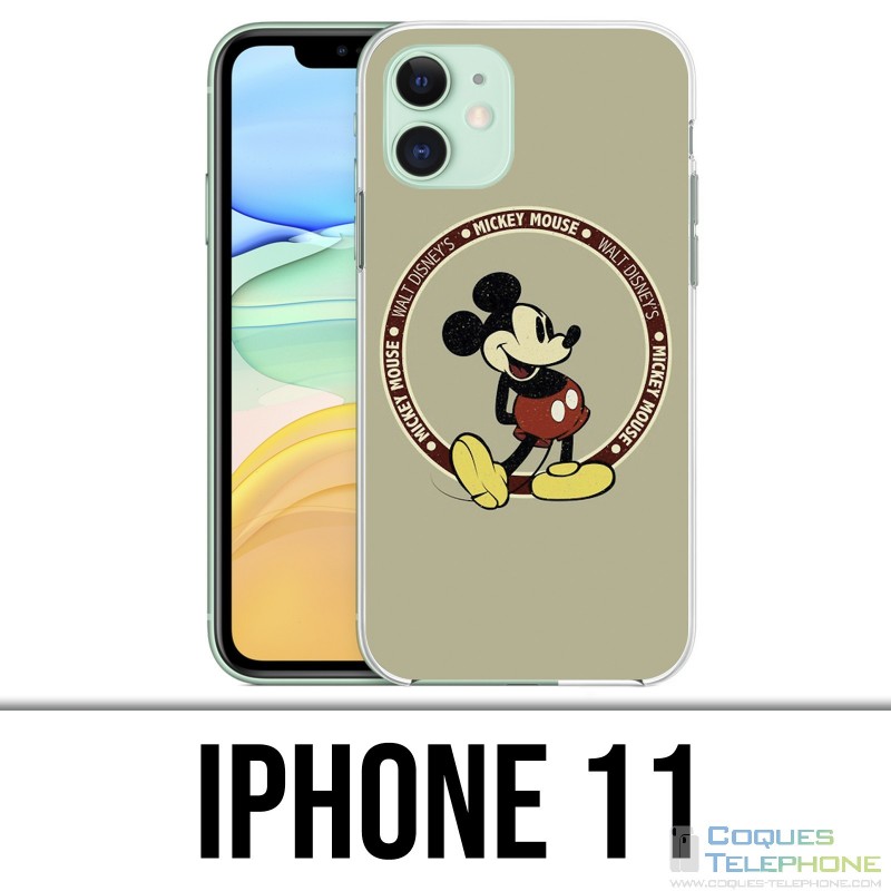 Coque iPhone 11 - Mickey Vintage