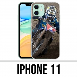 Custodia per iPhone 11 - Motocross Mud