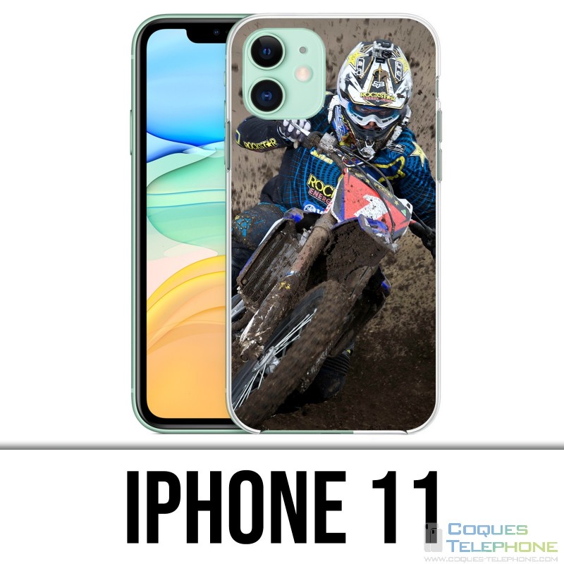 Funda iPhone 11 - Motocross Mud