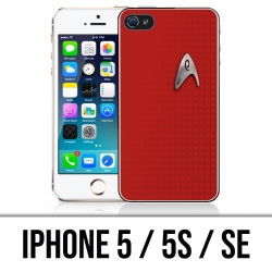 Coque iPhone 5 / 5S / SE - Star Trek Rouge