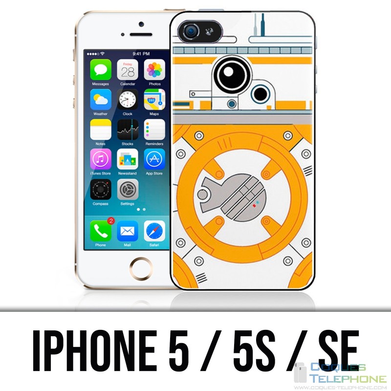 Coque iPhone 5 / 5S / SE - Star Wars Bb8 Minimalist