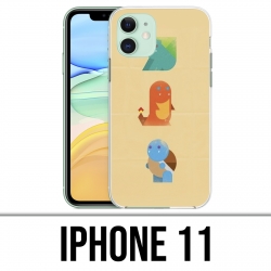 Coque iPhone 11 - Pokémon Abstrait