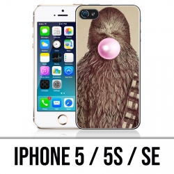 Custodia per iPhone 5 / 5S / SE - Gomma da masticare Star Wars Chewbacca