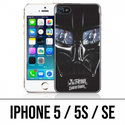 Custodia per iPhone 5 / 5S / SE - Star Wars Dark Vader Moustache