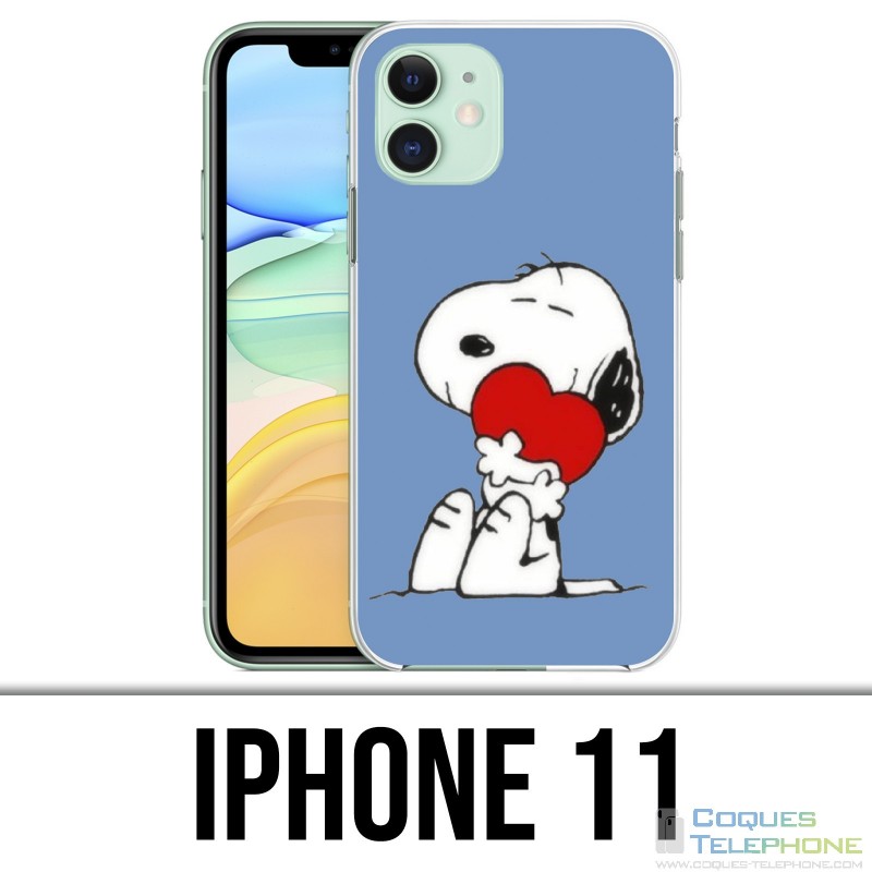 Custodia per iPhone 11 - Snoopy Heart