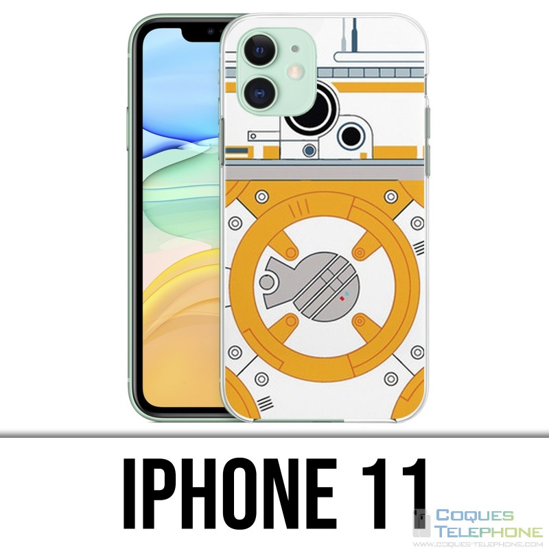 Funda iPhone 11 - Star Wars Bb8 Minimalista