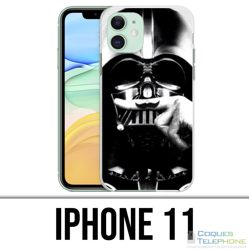 Coque iPhone 11 - Star Wars Dark Vador NeìOn