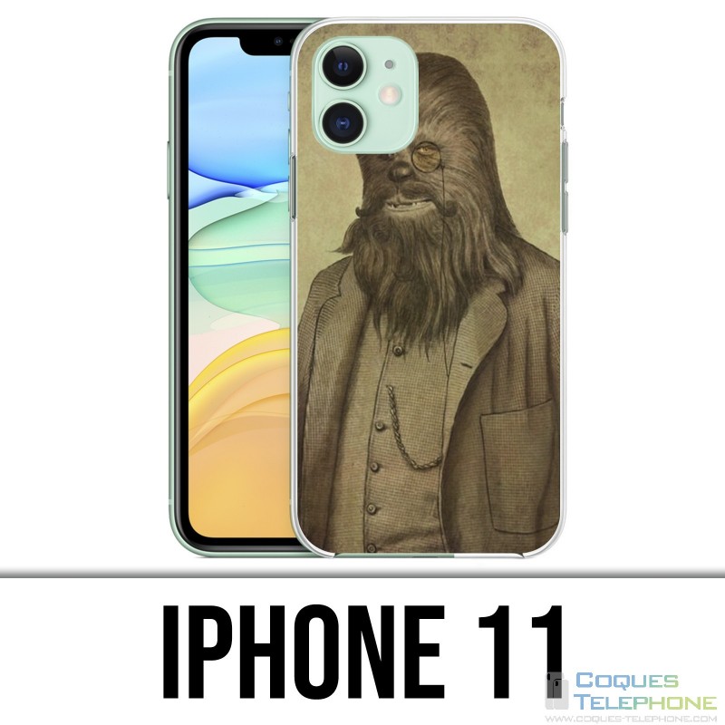 Custodia per iPhone 11 - Star Wars Vintage Chewbacca