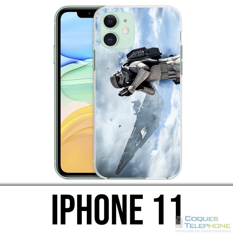 Coque iPhone 11 - Stormtrooper Paint