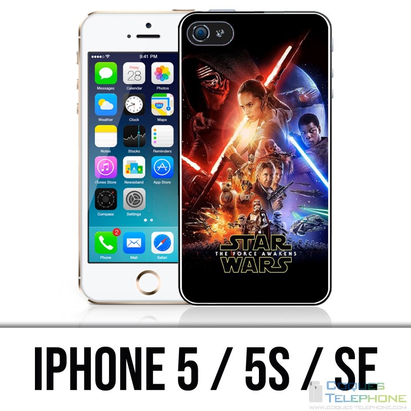 Custodia per iPhone 5 / 5S / SE - Star Wars Return Of The Force