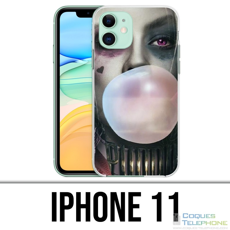 Custodia per iPhone 11 - Suicide Squad Harley Quinn Bubble Gum