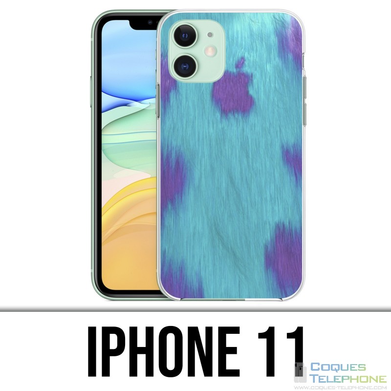 Coque iPhone 11 - Sully Fourrure Monstre Cie