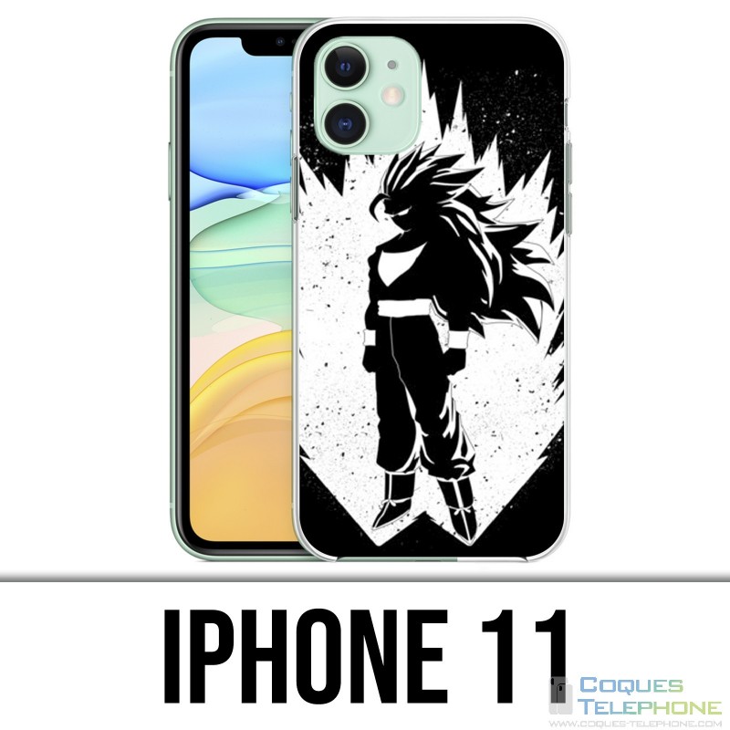 Coque iPhone 11 - Super Saiyan Sangoku