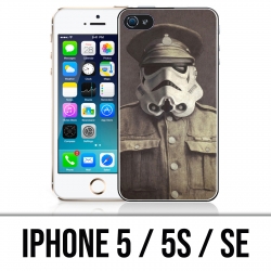 Custodia per iPhone 5 / 5S / SE - Star Wars Vintage Stromtrooper