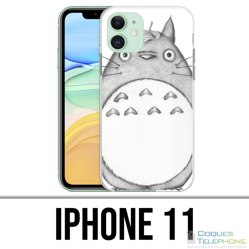 Custodia per iPhone 11 - Totoro Umbrella