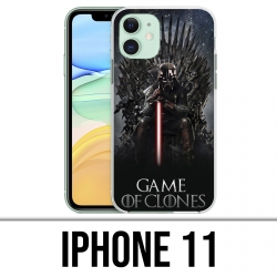 Coque iPhone 11 - Vador Game Of Clones