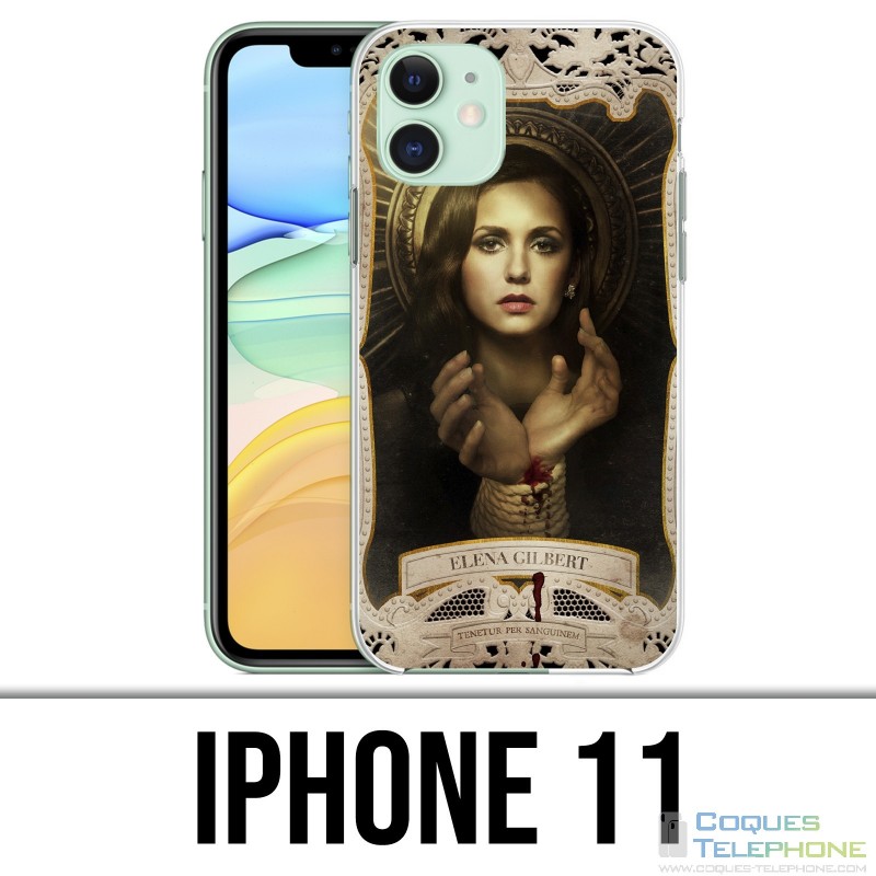 Coque iPhone 11 - Vampire Diaries Elena