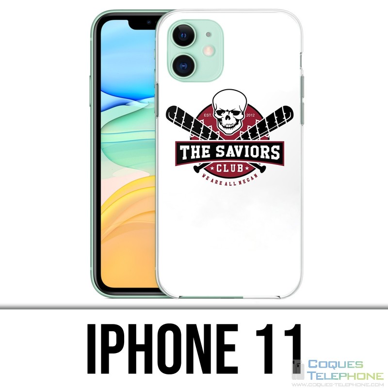 Coque iPhone 11 - Walking Dead Saviors Club