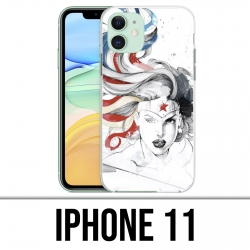 Custodia per iPhone 11 - Wonder Woman Art Design