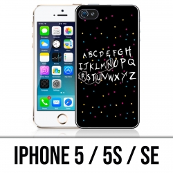 Custodia per iPhone 5 / 5S / SE - Stranger Things Alphabet