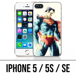 Funda iPhone 5 / 5S / SE - Superman Paintart