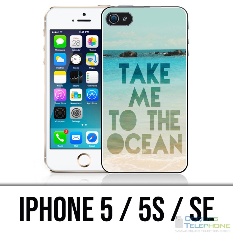 Custodia per iPhone 5 / 5S / SE - Take Me Ocean