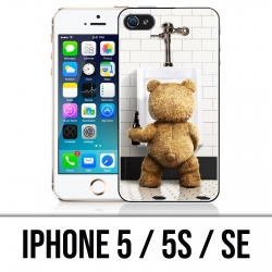 Coque iPhone 5 / 5S / SE - Ted Toilettes