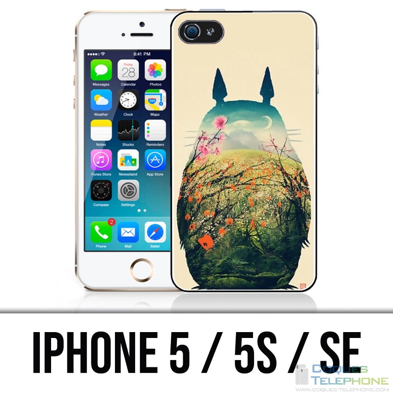 IPhone 5 / 5S / SE Hülle - Totoro Drawing