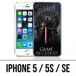 Coque iPhone 5 / 5S / SE - Vador Game Of Clones