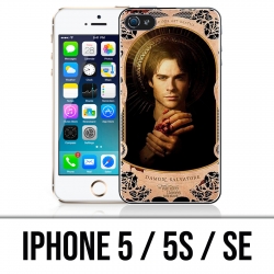 Coque iPhone 5 / 5S / SE - Vampire Diaries Damon