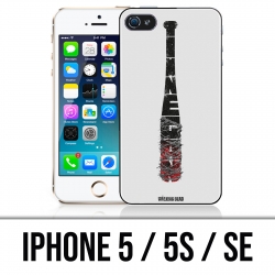 Custodia per iPhone 5 / 5S / SE - Walking Dead Logo Negan Lucille