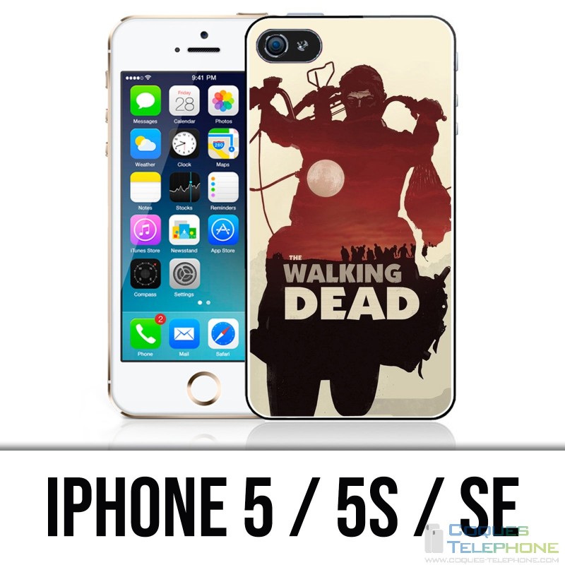 Coque iPhone 5 / 5S / SE - Walking Dead Negan Just Do It