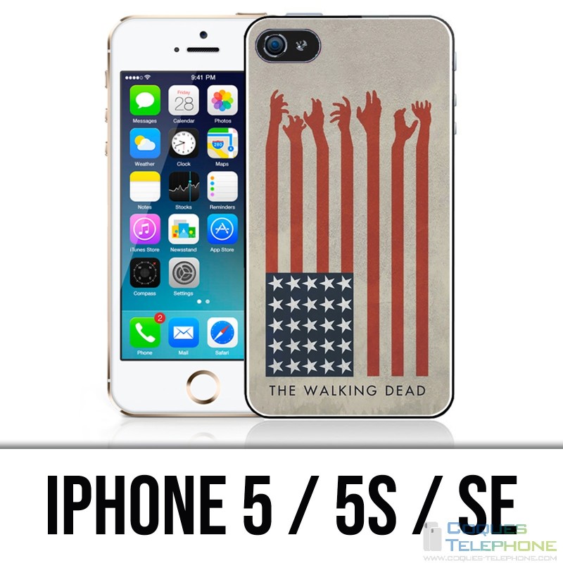 Coque iPhone 5 / 5S / SE - Walking Dead Walkers Are Coming