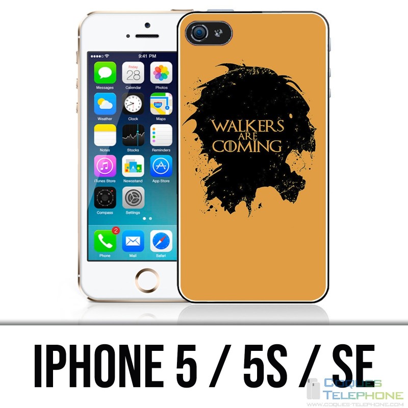 Coque iPhone 5 / 5S / SE - Walking Dead