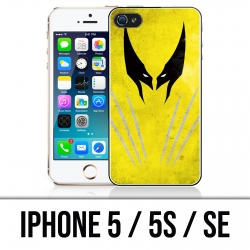 Custodia per iPhone 5 / 5S / SE - Xmen Wolverine Art Design