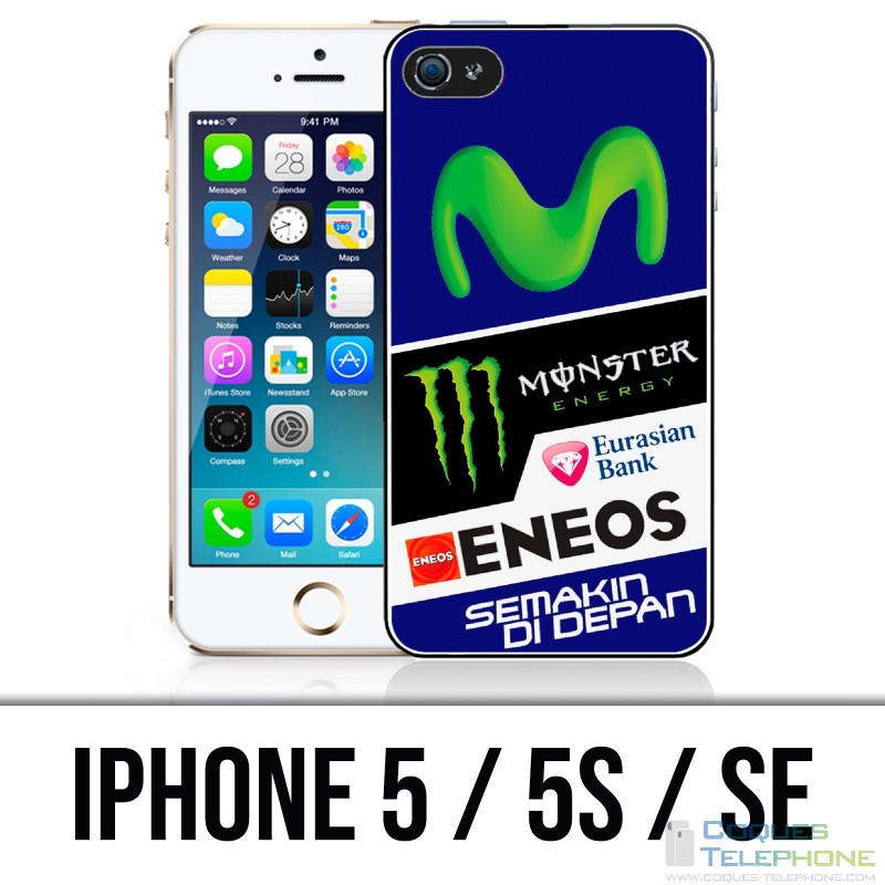 Coque iPhone 5 / 5S / SE - Yamaha M Motogp