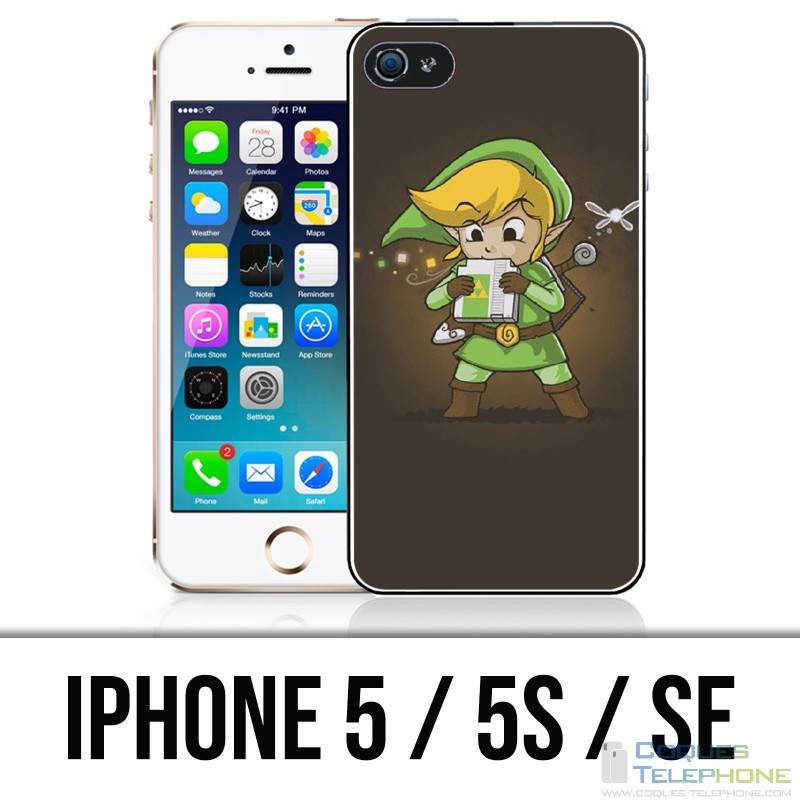 Custodia per iPhone 5 / 5S / SE - Cartuccia Zelda Link