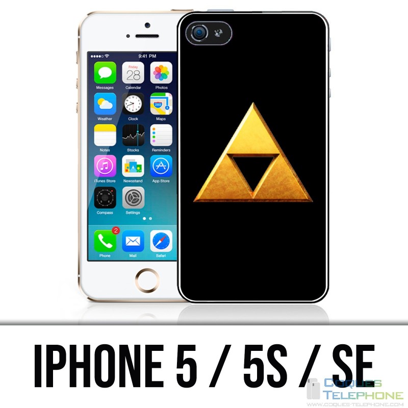 Custodia per iPhone 5 / 5S / SE - Zelda Triforce