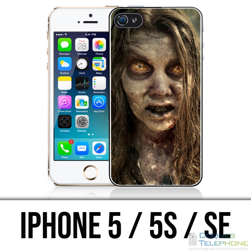 Funda iPhone 5 / 5S / SE - Walking Dead Scary