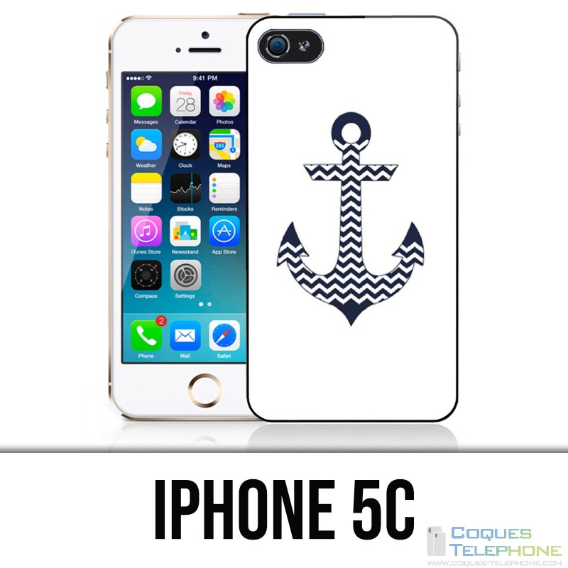 Coque iPhone 5C - Ancre Marine 2