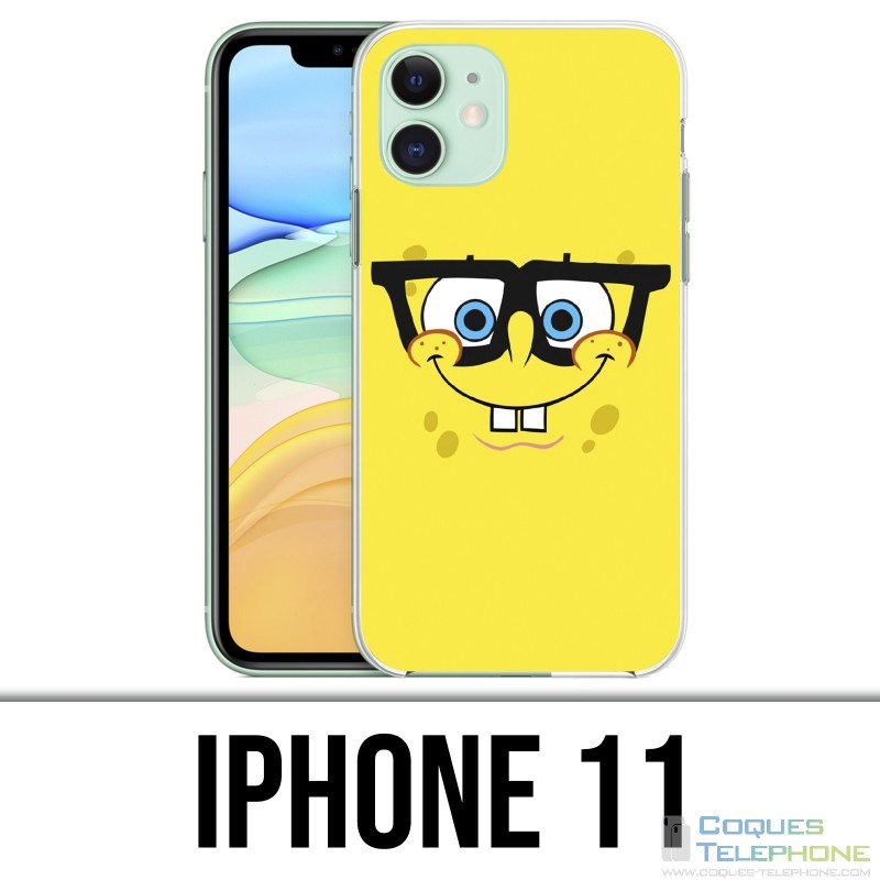 Custodia per iPhone 11 - Occhiali Sponge Bob